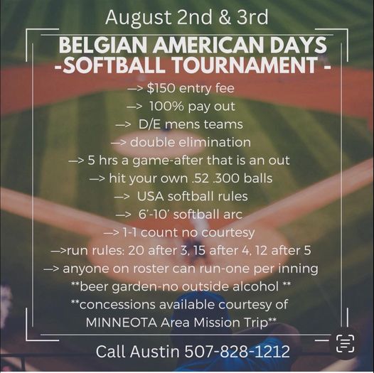 2024 Tournament Flyer